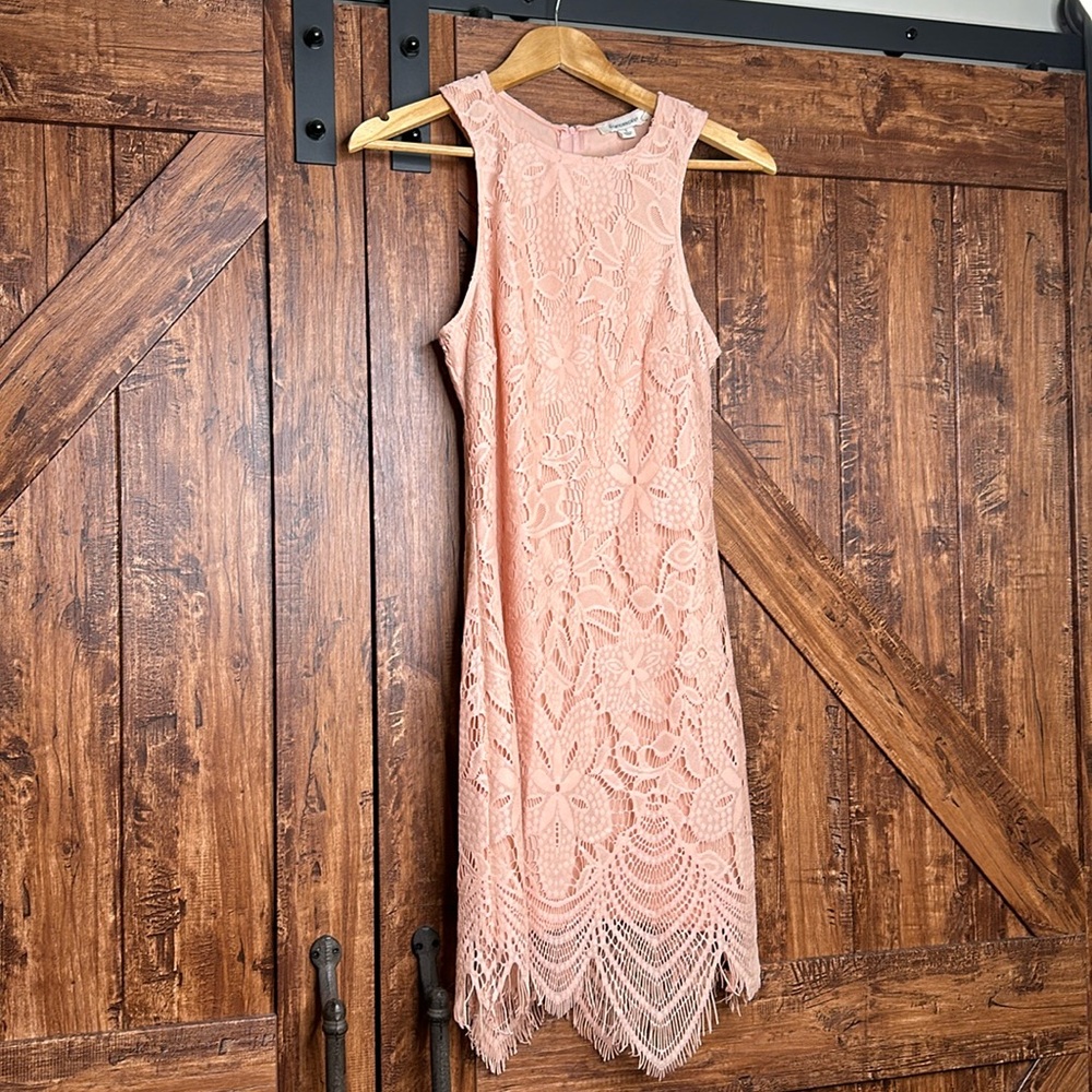 Pale pink dress